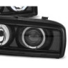 Кристални фарове  Angel Eyes VW CORRADO  - черни