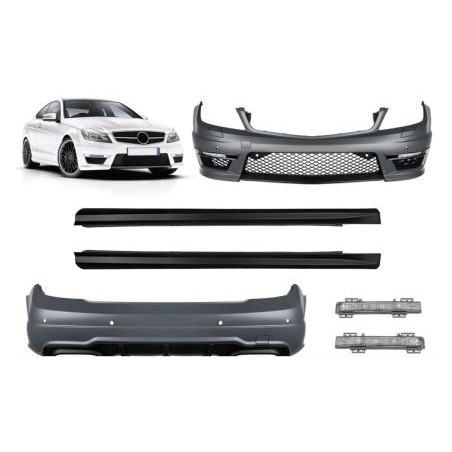 BODY KIT за Mercedes C-class W204 (2007-2015) C63 AMG Design - Coupe 2D
