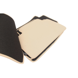 Мокетни стелки за TOYOTA Land Cruiser J120 (2003-2009) / J150 (2009-2023) - 3 врати - бежов