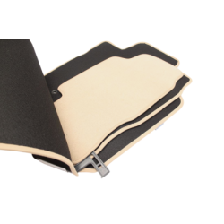 Мокетни стелки за TOYOTA Rav4 (2005-2013) - бежов