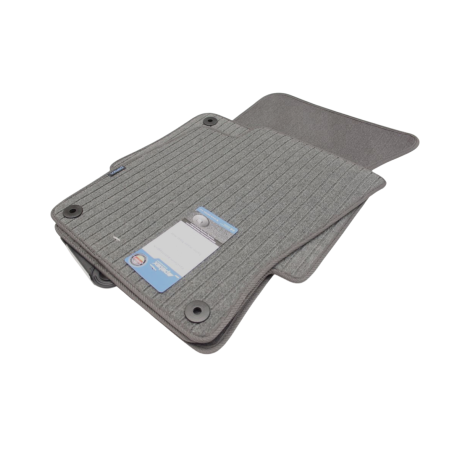 Мокетни стелки за AUDI A8 D3 (2002-2010) - сив къса база