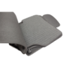Мокетни стелки за VW Passat B6 / B7 3C (2005-2014) - елипсовидни щипки - Сиви