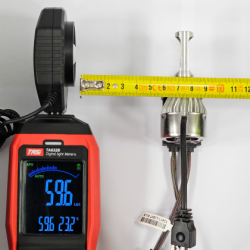 Лед крушки - Led система Н7 за фарове S2 - 30 800 Лукса, 18W - COB 6000K - 300% повече светлина