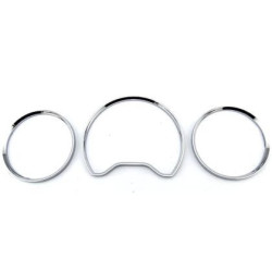 Рингове за табло за Mercedes W202 (96-01) / W208 CLK (97-02) / W210 (95-99) - Silver