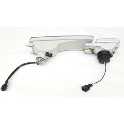 Кристални мигачи с халоген за Golf 3 / Vento - хром