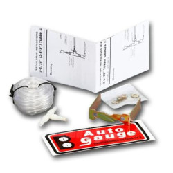 Измервателен уред за турбото Boost Meter - VDO бял