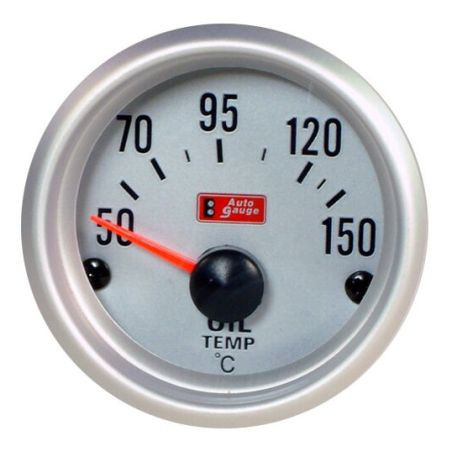 Измервателен уред за температура на масло - VDO бял