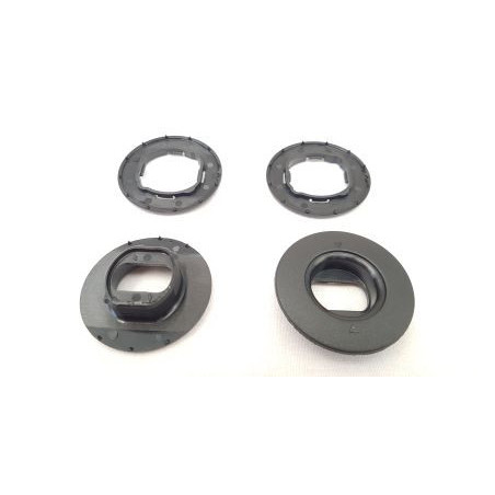 Пластмасови щипки за закрепяне на стелки към пода - за японски автомобили - овални