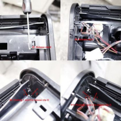 Капаче за централна конзола на BMW X5 E70, X6 E71 (2007+)