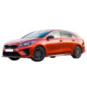 Гумирана стелка за багажник за Kia ProCeed Shooting Brake (2018+) incl. models with rails, right wing removab…