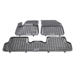 Гумени стелки за CITROEN DS7 Crossback (2018+) - version without a tunnel at the rear floor - тип леген