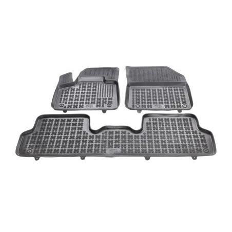 Гумени стелки за CITROEN DS7 Crossback (2018+) - version without a tunnel at the rear floor - тип леген