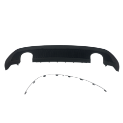 Дифузьор за задна броня за Mercedes A-class W176 - AMG двоен