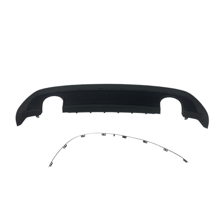 Дифузьор за задна броня за Mercedes A-class W176 - AMG двоен