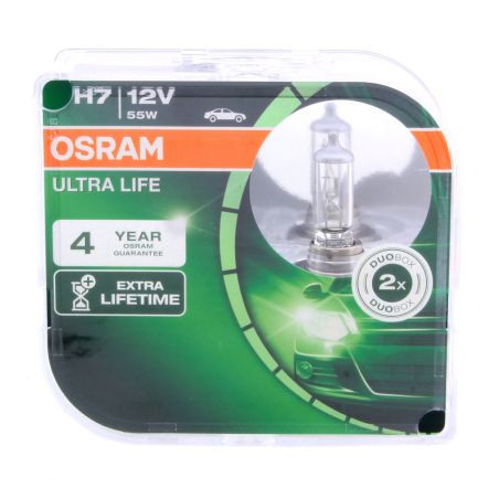 Халогенна крушка Н7 - Osram Ultra Life - 2бр. блистер