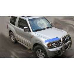 Кристални фарове за Mitsubishi Pajero (2001-2006) - черни