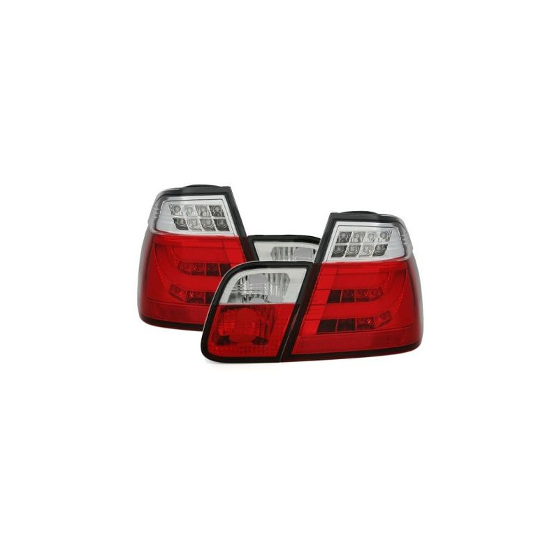 Диодни стопове BMW E46 седан (2001-2005) Light bar design - хром