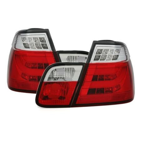 Диодни стопове BMW E46 седан (2001-2005) Light bar design - хром