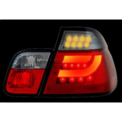 Диодни стопове BMW E46 седан (2001-2005) Light bar design - хром