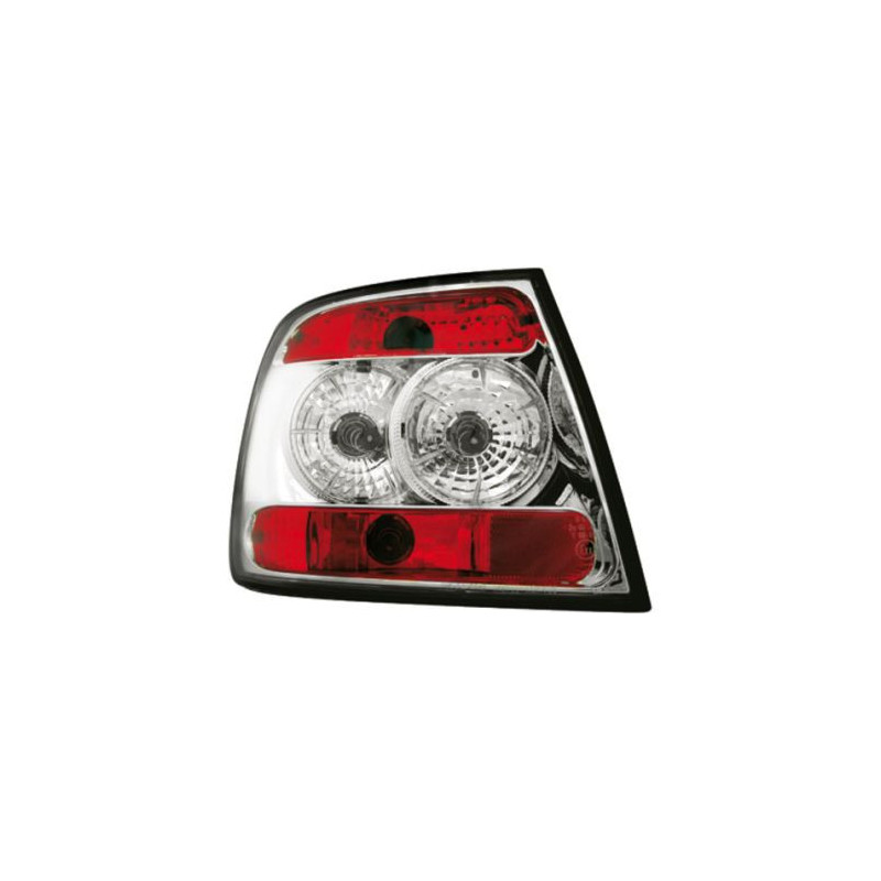 Кристални стопове  AUDI A4  седан (95-01) - хром