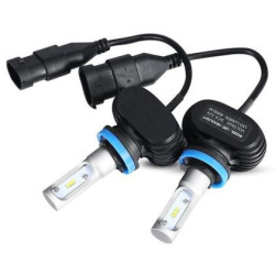 Лед крушки - Led система Н8 / H9 / H11 за фарове - 8000 Лумена