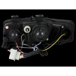 Кристални фарове DAYLINE AUDI A4 (2001-2004) - хром