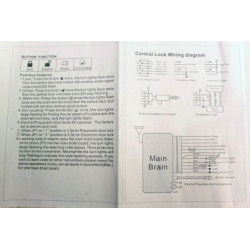Модул за централно заключване - с вдигане на прозорци