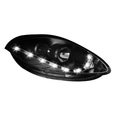 Кристални фарове FIAT BRAVO (2007+)  - черни