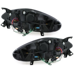 Кристални фарове FIAT BRAVO (2007+) - черни