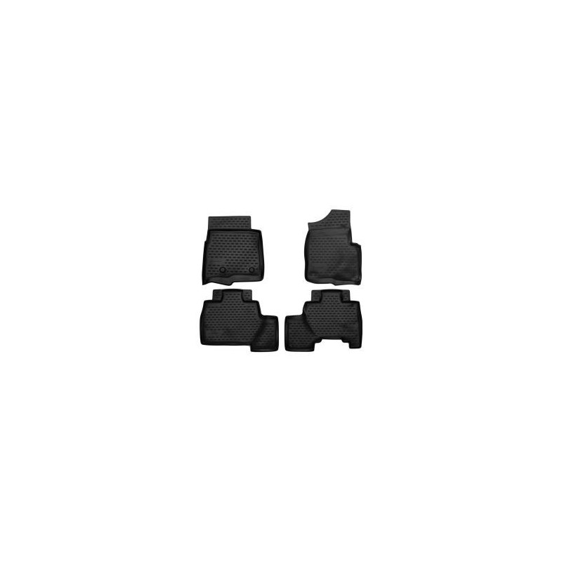 3D Гумени стелки за FORD F150 Super Cab (2009-2013) 4 pcs.