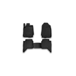 3D Гумени стелки за FORD Ranger 4 doors (2011-2020) 4 pcs.