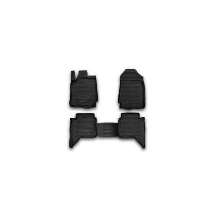 3D Гумени стелки за FORD Ranger 4 doors (2011-2020) 4 pcs.