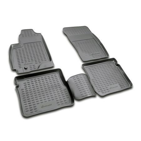3D Гумени стелки за HYUNDAI Santa Fe I (2000-2006) - 4 pcs.