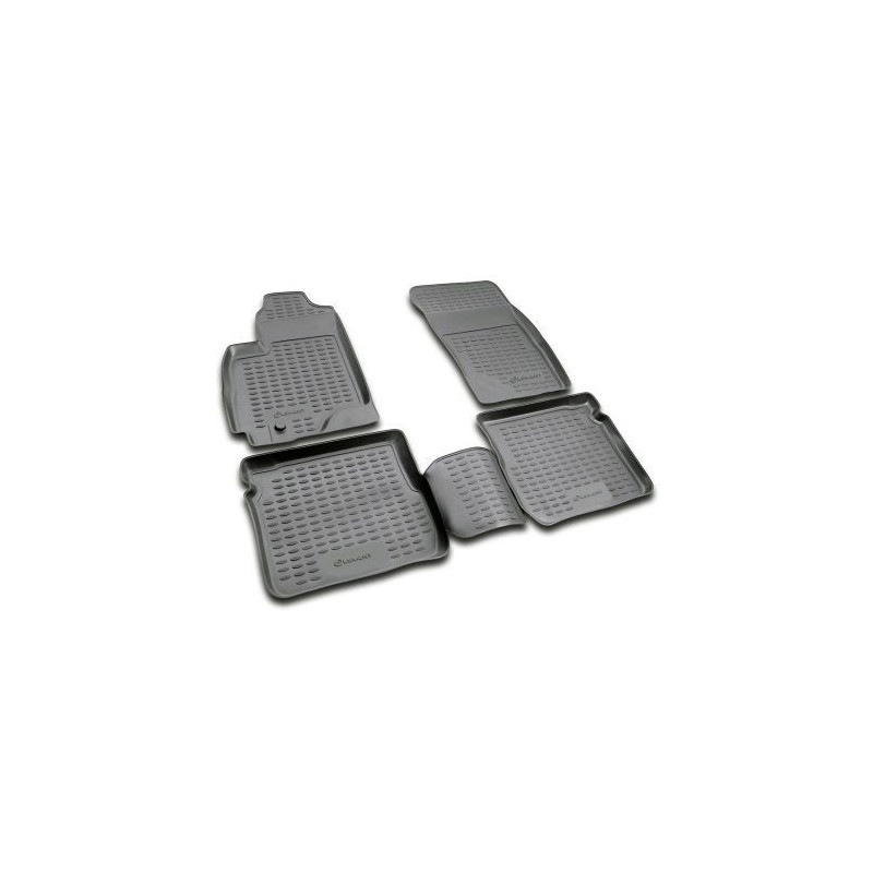 3D Гумени стелки за MERCEDES-BENZ G-Class W463 (1990-2018) 4 pcs.