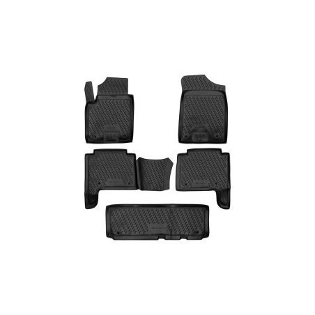 3D Гумени стелки за NISSAN Patrol (2010+) 5 pcs.