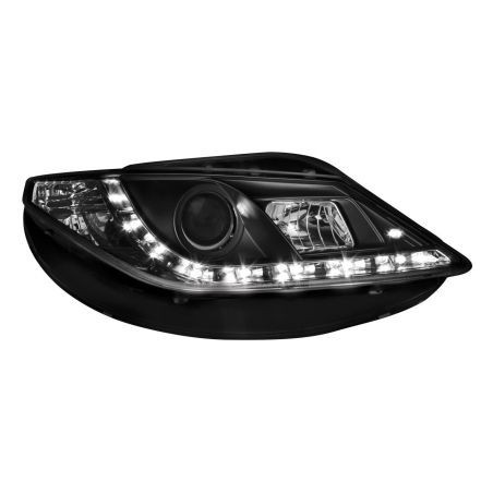 Кристални фарове SEAT IBIZA 6J (2008+)  - черни