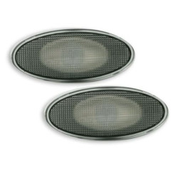 Кристални мигачи FIAT PUNTO  (93-99) - черен хром