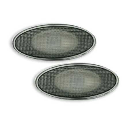 Кристални мигачи FIAT PUNTO  (93-99) - черен хром