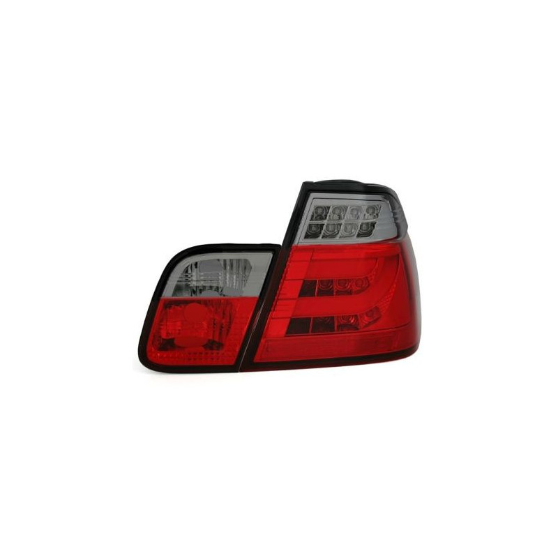Диодни стопове BMW E46 седан (1998-2001) Light bar Design - опушени