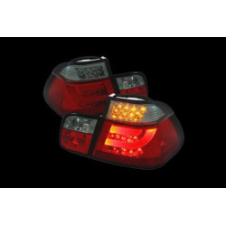 Диодни стопове BMW E46 седан (1998-2001) Light bar Design - опушени