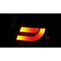 Диодни стопове BMW E46 седан (1998-2001) Light bar Design - опушени