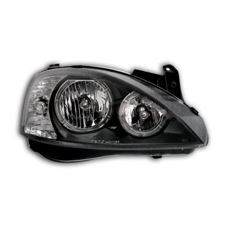 Кристални фарове  OPEL CORSA  C (2001-2006) - черни