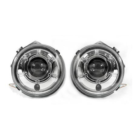 Кристални фарове за Mercedes W461 / W463 G-CLASS 89+
