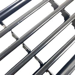 Решетка без емблема Audi 80 B4 - черна