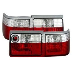 Кристални стопове  AUDI 80 B3 (1986-1991) / B4 combi (1991-1996) -  червени / хром