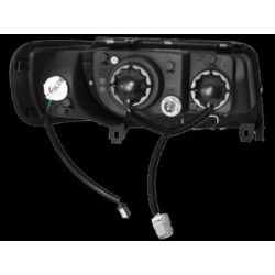 Кристални фарове AUDI 100 C4 (1990-1994) - черни