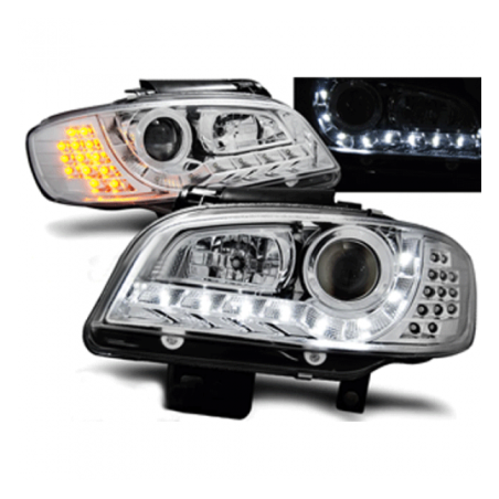 Кристални фарове SEAT IBIZA 6K2 (00-02)  - хром