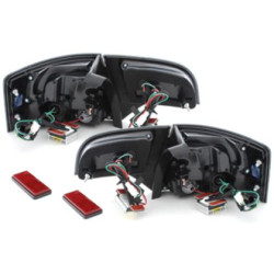 Диодни стопове AUDI A4 комби (2004-2007) - червени / опушени