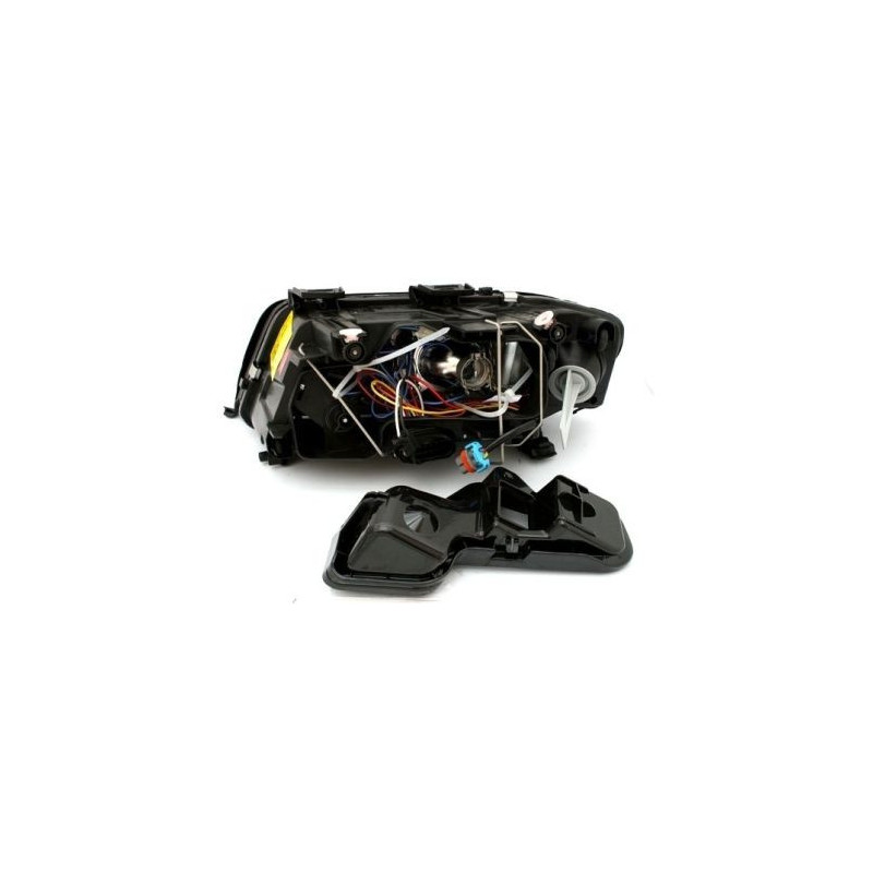 Кристални фарове за Audi A6 (1997-2001) - черни