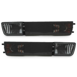 Кристални мигачи с халоген за Golf 3 / Vento (1991-1998) - черни